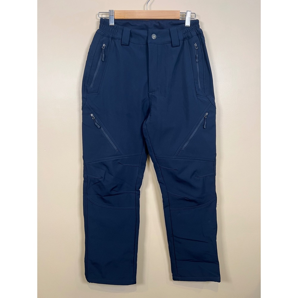 Free Soldier Outdoor Pants Mens 30 Navy Blue Tactical Fleece Lined Hiking NWOT